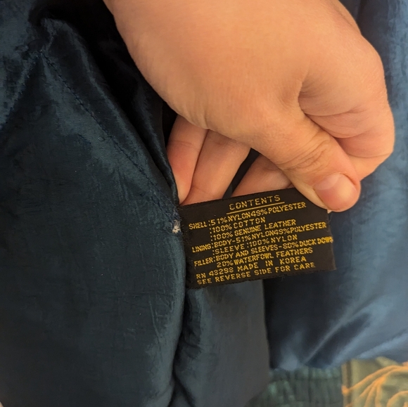 VNT Neiman Marcus Patchwork Down Puffer Coat- Embroidered - Picture 14 of 14